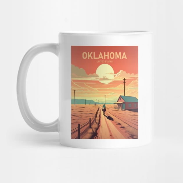 OKLAHOMA by MarkedArtPrints